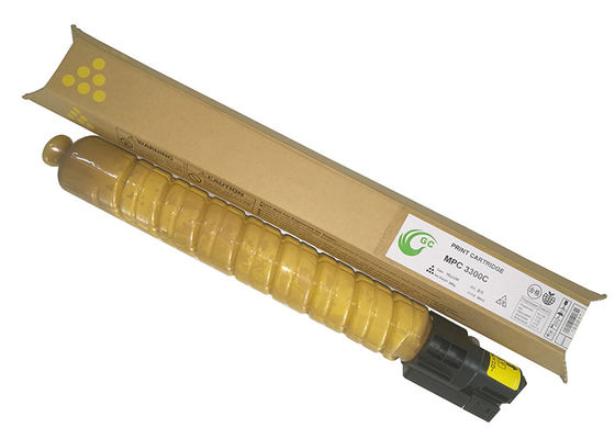 Çin Sarı Renkli Ricoh MP C2800 Toner Tozu 360g Uyumlu IOS 5% Kaplama Alanı Tedarikçi